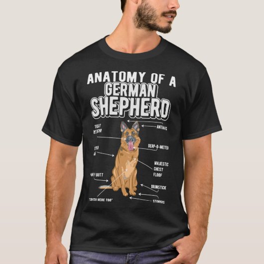 T-shirt German Shepherd (Devant)