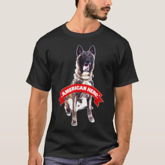 T-shirt German Shepherd American Hero Dog Conan The Milita