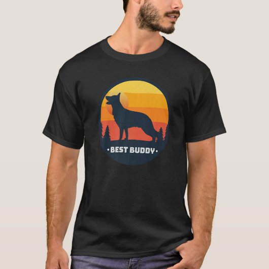 T-shirt German Shepherd Dog Gsd Dog Breed 20 (Devant)