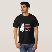 T-shirt german shepherd dog owner (Devant entier)