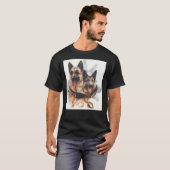 T-shirt German Shepherd Grouping (Devant entier)