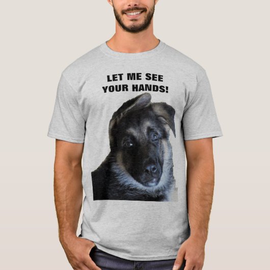 T-shirt GERMAN SHEPHERD PUPPY (Devant)
