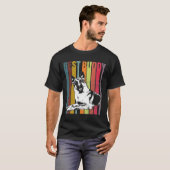 T-shirt German Shepherd Retro Best Buddy (Devant entier)