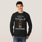T-shirt German Shepherd s  Proud Dog Dad  Shepherd (Devant entier)