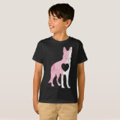 T-shirt German Shepherd Valentines Day Cud Love Dog _1  (Devant entier)