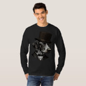 T-shirt German Shorthaired Pointer Dog Wearing Fancy Top H (Devant entier)