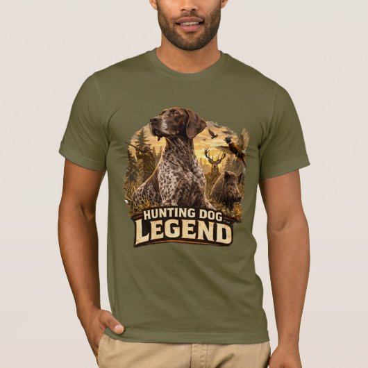 T-shirt German Shorthaired Pointers  (Devant)