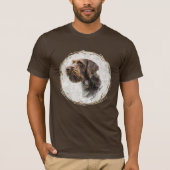 T-Shirt German Wirehaired Pointer (Devant)