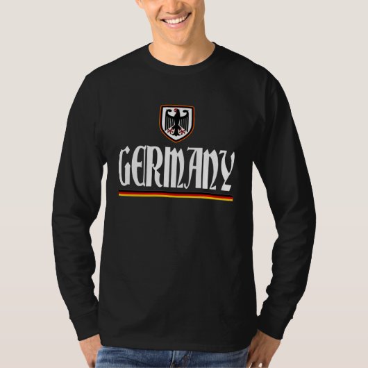 T-shirt Germany Pride German Flag Deutschland Travel Souve (Devant)