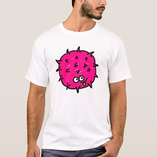 T-shirt Germe rose (Devant)