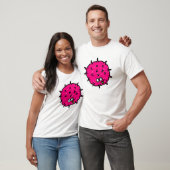 T-shirt Germe rose (Unisexe)