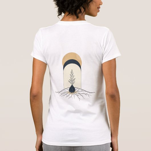 T-shirt Germination céleste (Dos)