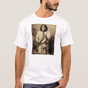 T-shirt Geronimo avec le cru 1886 de fusil