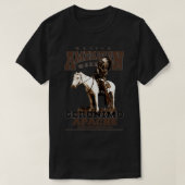 T-shirt Geronimo Warrior Amérindien Apache Mascalero (Design devant)