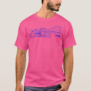 T-shirt Gerry Anderson Ufo Cult Sci-Fi Tv