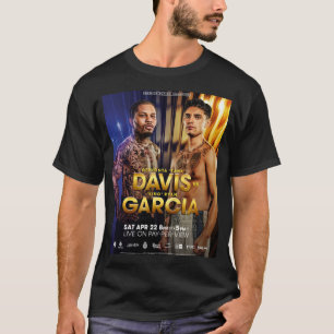 T-shirt Gervonta Davis contre Ryan Garcia Poster officiel 