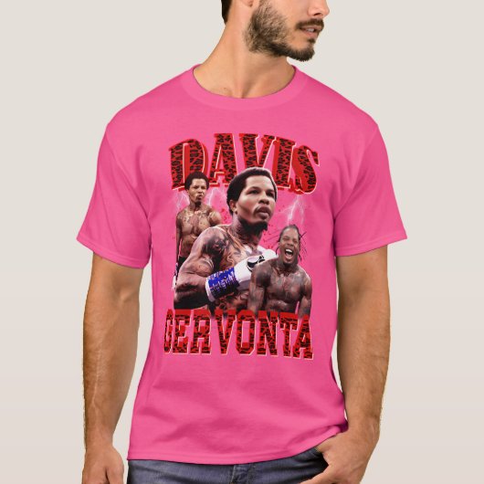 T-shirt Gervonta Davis Vintage (Devant)