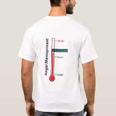 T-shirt Gestion de colère (Dos)
