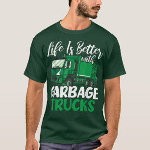 T-shirt Gestion des déchets Collecte des ordures Décharge