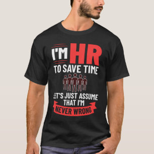 T-shirt Gestion des ressources humaines Gestionnaire des r