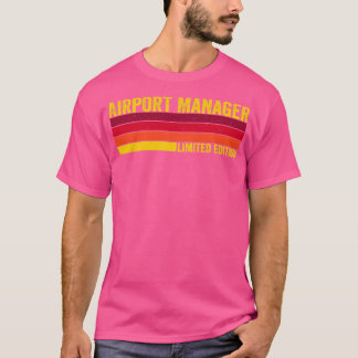 T-shirt Gestionnaire d'aéroport