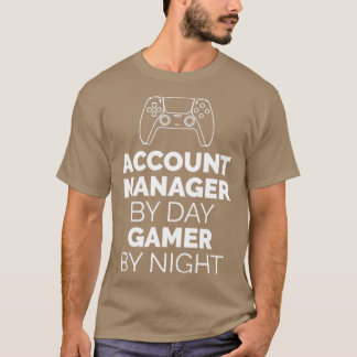 T-shirt Gestionnaire de comptes Gamer
