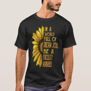 T-shirt Gestionnaire de l'installation de tournestournage