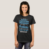 T-shirt Gestionnaire de protection des ressources (Devant entier)