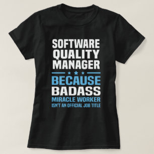 T-shirt Gestionnaire de qualité logicielle