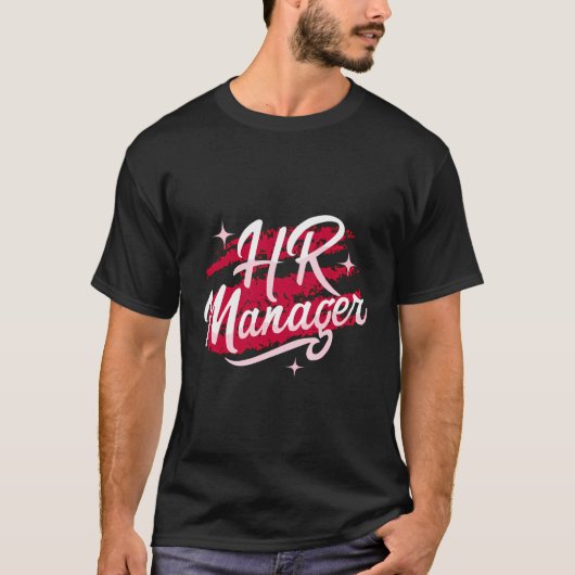 T-shirt Gestionnaire de ressources Hr (Devant)