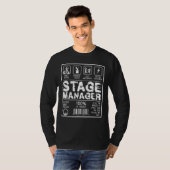 T-shirt Gestionnaire de scène Solution du problème esthéti (Devant entier)