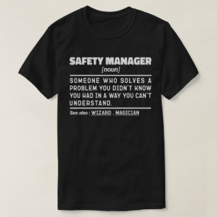 T-shirt Gestionnaire de sécurité Noun Travailleur à la ret
