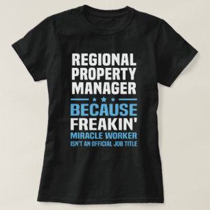 T-shirt Gestionnaire régional de biens