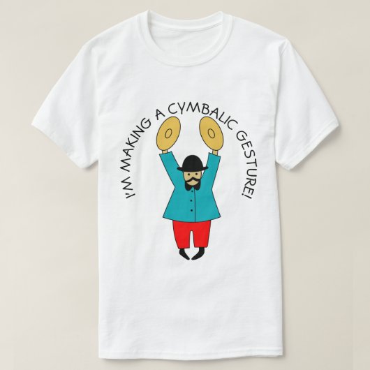 T-shirt Gesture cymbalique (Design devant)