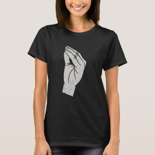 T-shirt Gesture main italienne Racines italiennes Italia