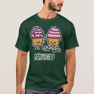 T-shirt Gesundheit cupcakes sprinkles Bénissez-vous d'éter