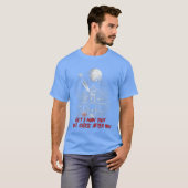 T-shirt Get A Manhat Will Chase After You Funny Meme Horro (Devant entier)
