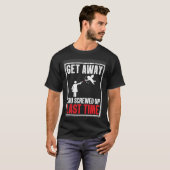 T-shirt Get Away You Screwed Up Last Time Cupid Valentines (Devant entier)