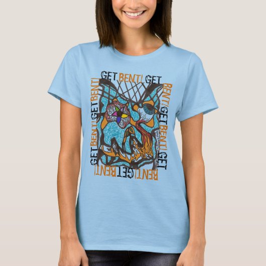 T-shirt GET BENT! - Eye (Devant)