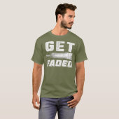 T-shirt Get Faded Vintage Barber (Devant entier)
