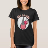 T-shirt Get Mooned I Parrot Underfluffies I Rose Galah Coc (Devant)