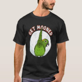 T-shirt Get Mooned I Parrot Underfluffies I Yellow naped A (Devant)