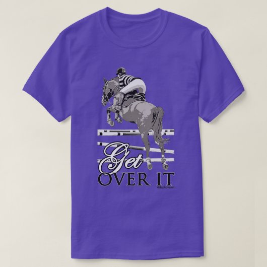 T-shirt Get Over It (Design devant)