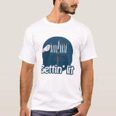 T-shirt GETTIN LIT MENORAH -.png (Devant)