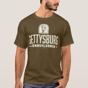 T-shirt Gettysburg Pennsylvania Tan
