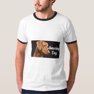 T-shirt geweldige hond