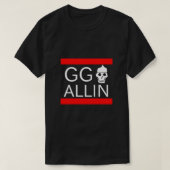 T-shirt GG Allin Classic (Design devant)