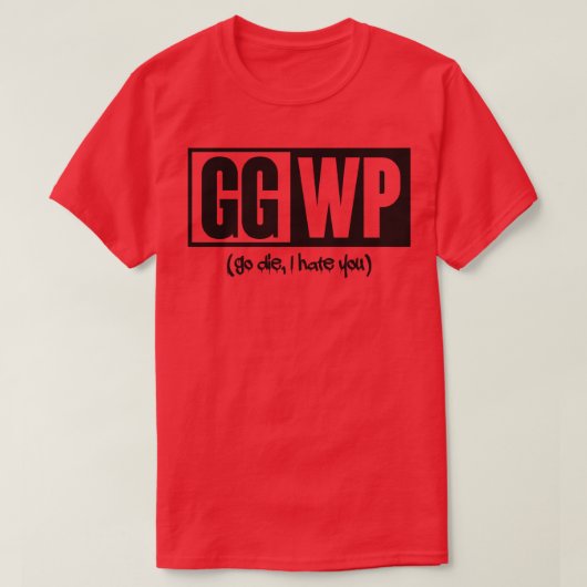 T-shirt GG WP noir (Design devant)