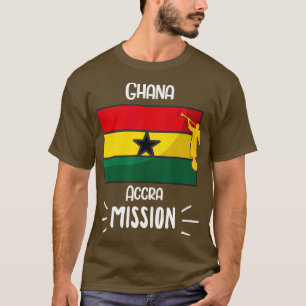 T-shirt Ghana Accra Mormon LDS Mission Missionnaire Don