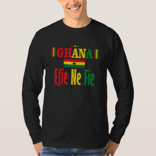 T-shirt Ghana Efie ne fie Ghanéen femmes ghanéennes hommes